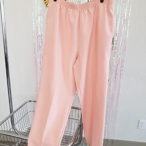 Ladies slacks in peach